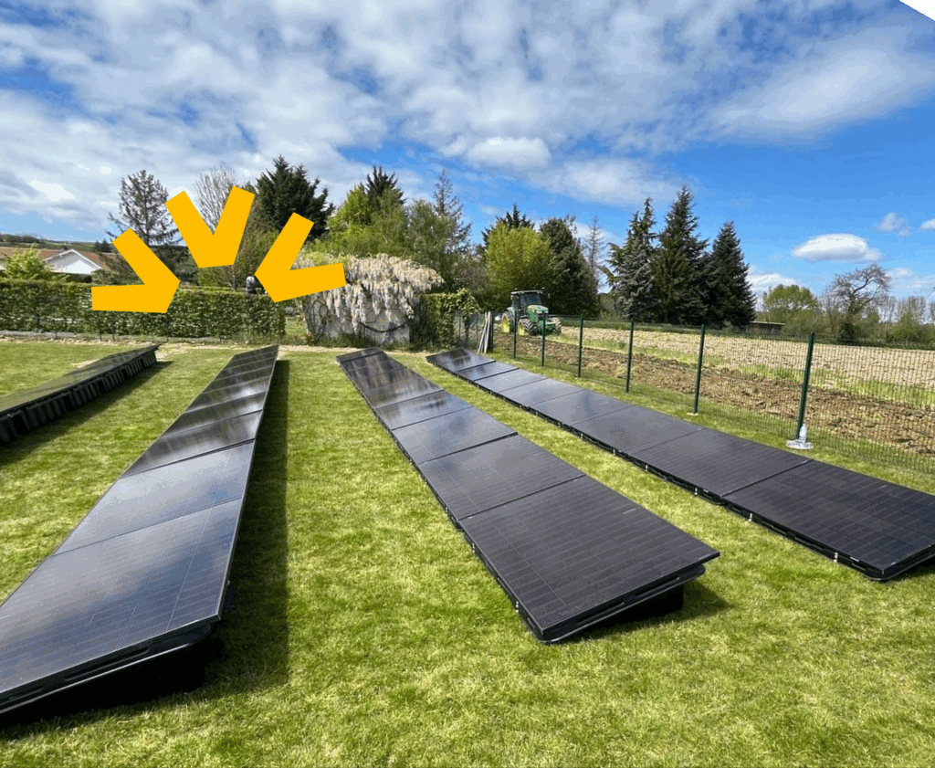 installation photovoltaique au sol