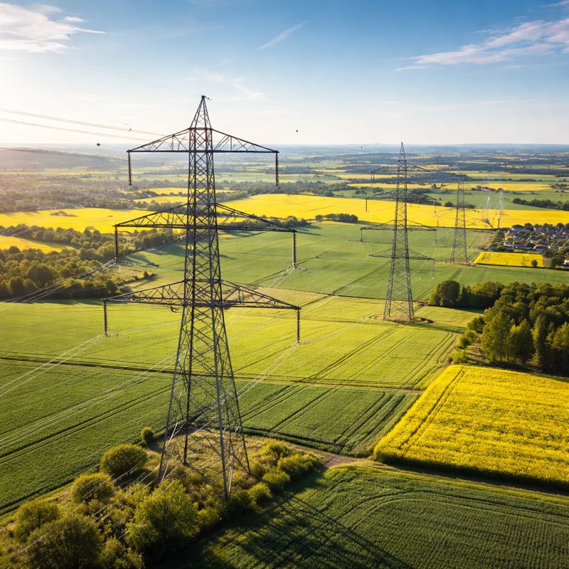 réseau électrique français Rhône solaire pro 