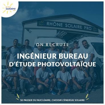 Photo annonce de recrutement Ingénieur Bureau d’Étude Photovoltaïque